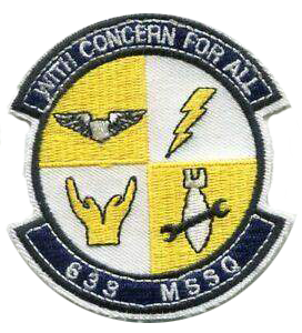 633rd USAF Dispensary Patch