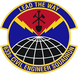 633rd Civil Engineering Squadron Patch